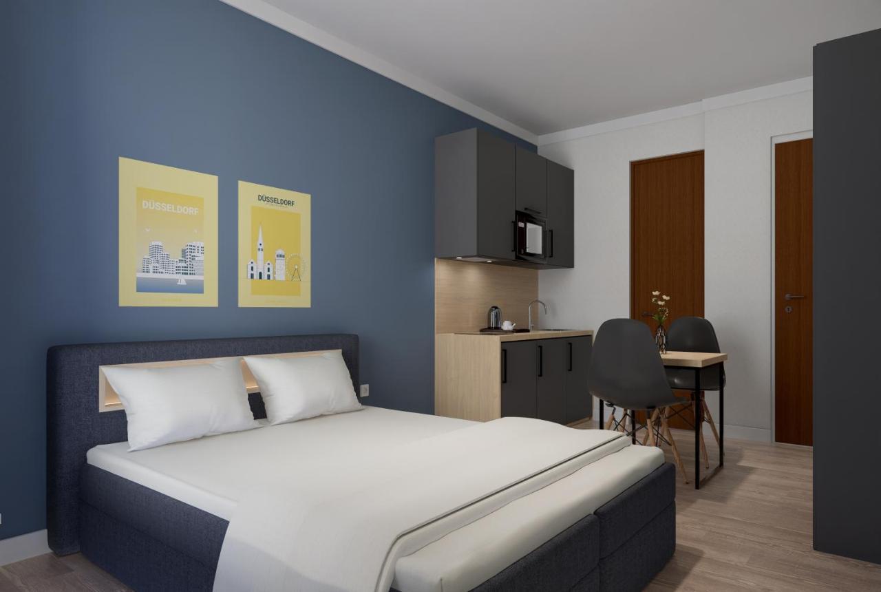 Antares Apartments Düsseldorf Eksteriør bilde