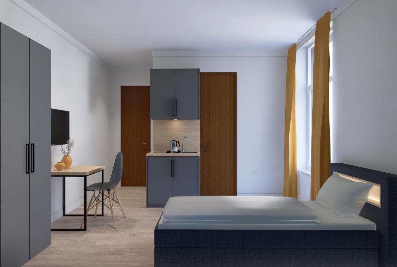 Antares Apartments Düsseldorf Eksteriør bilde