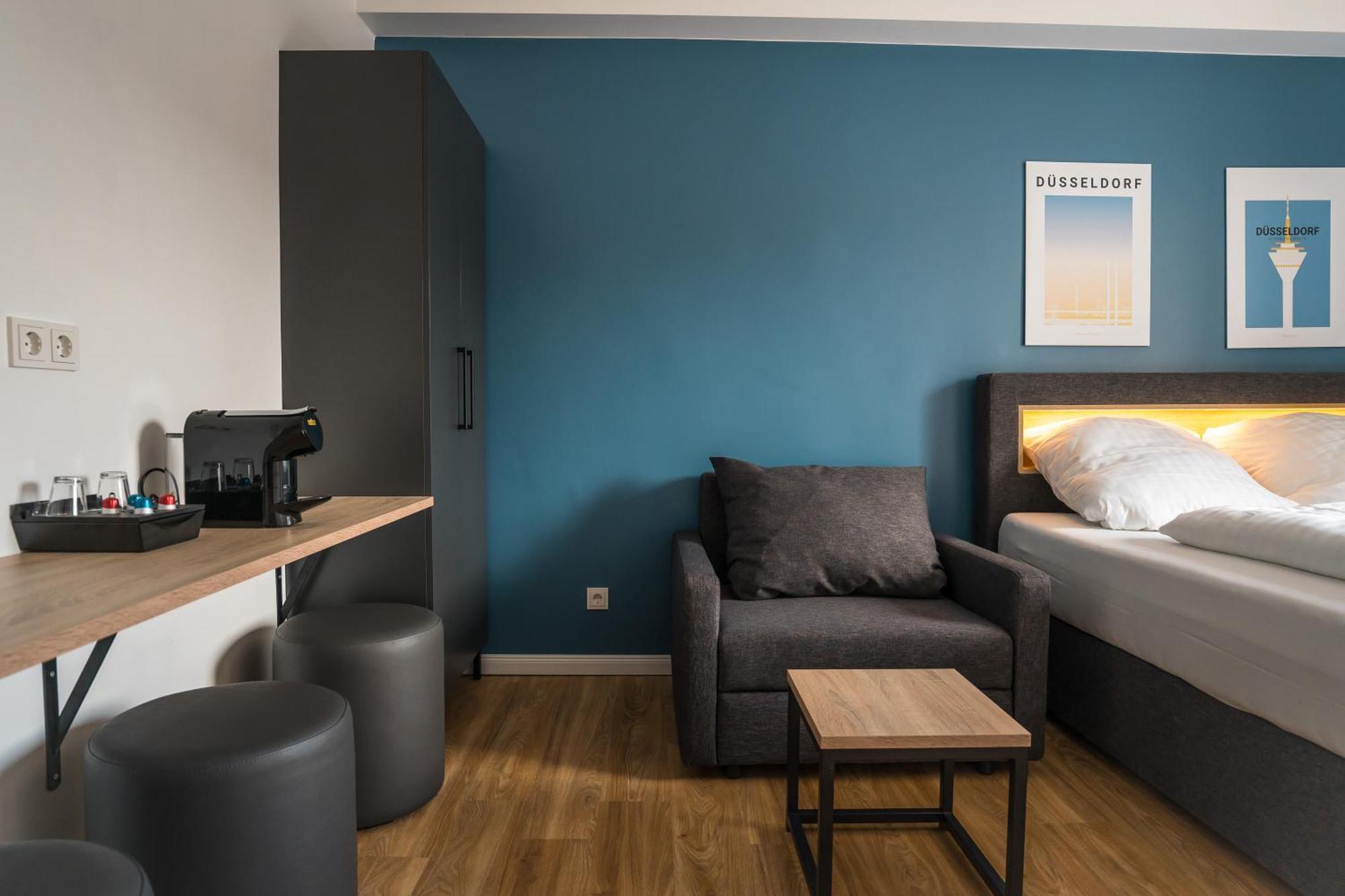 Antares Apartments Düsseldorf Eksteriør bilde
