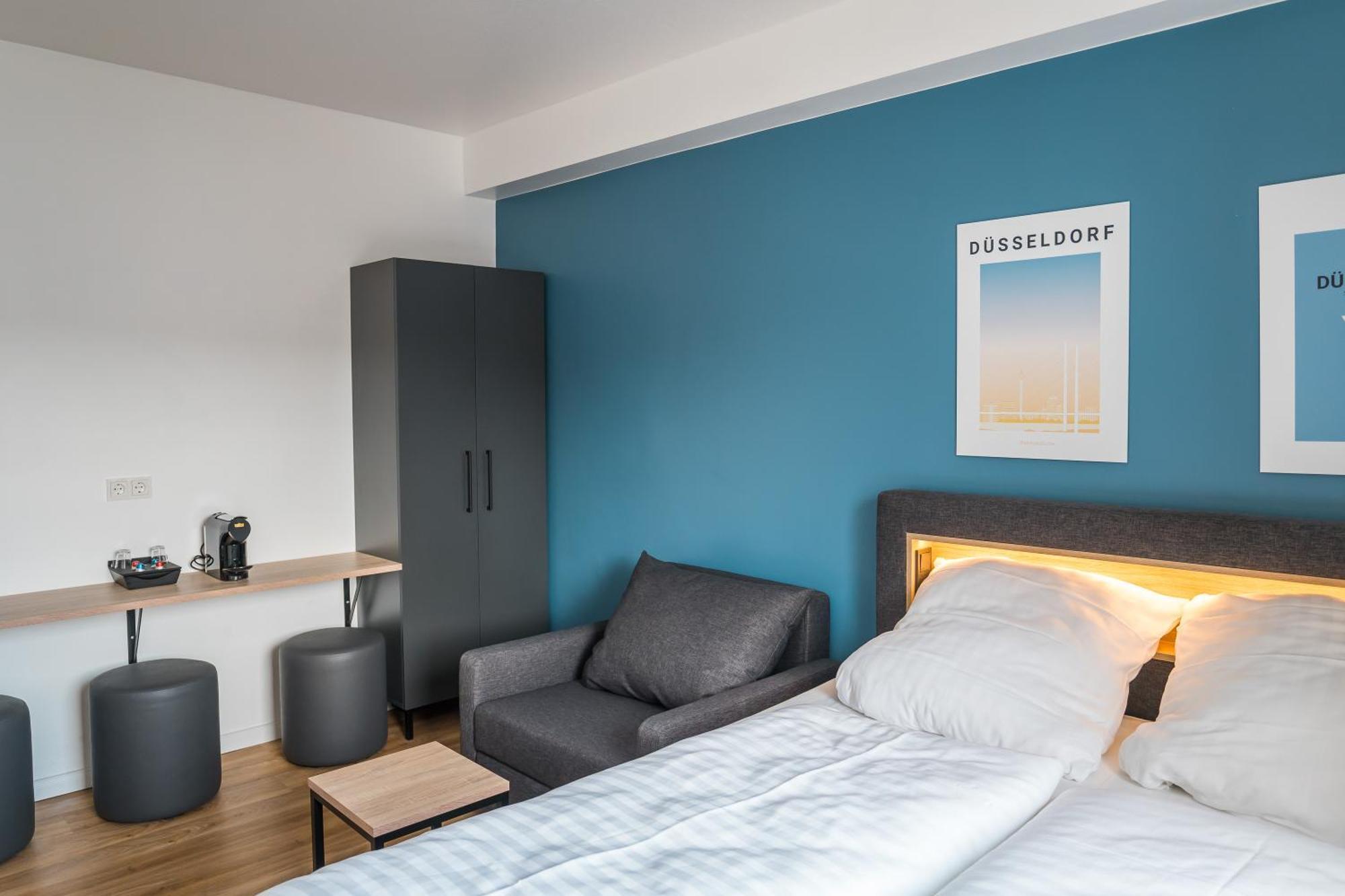Antares Apartments Düsseldorf Eksteriør bilde