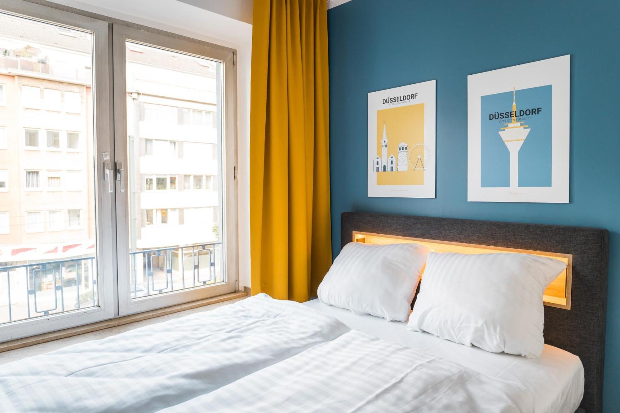 Antares Apartments Düsseldorf Eksteriør bilde